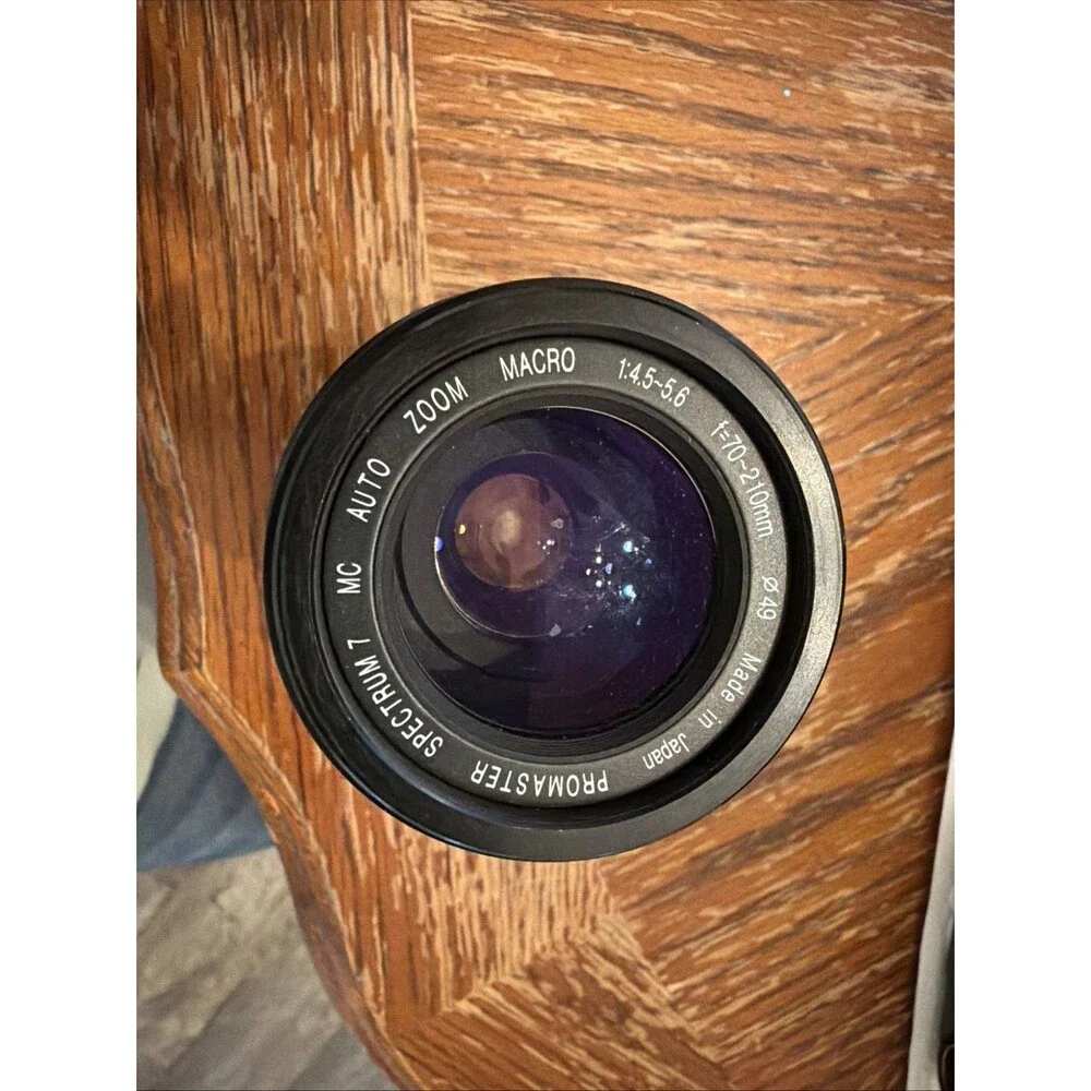 CANON AE-1 Program 35MM w 4 Lenses Flash + Lens Care Kit !! Free Shipping !